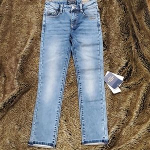 NWT Cuffed Blue Jeans